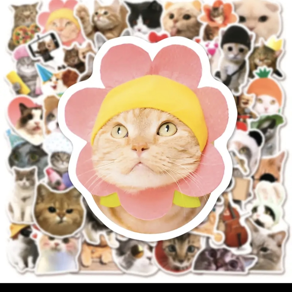 Charming Cat Sticker Collection - Picture 3 of 7